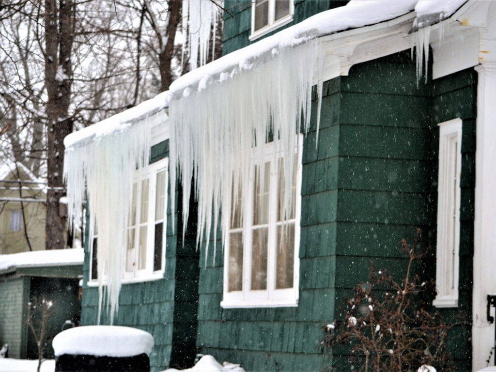 What Are Ice Dams and Why Should a Homeowner Be Concerned If Ice Dams Develop?